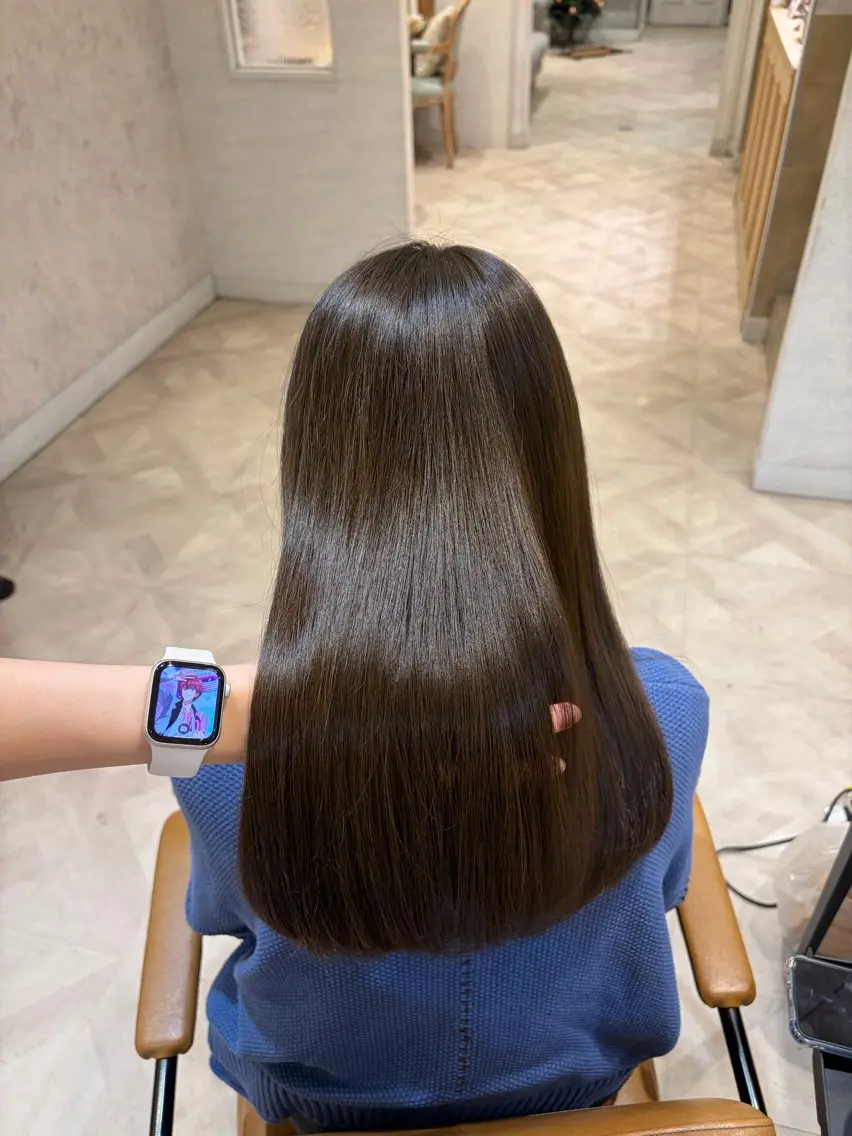 ロング カラー ヘアカラー 小川 ルミナのヘアスタイル