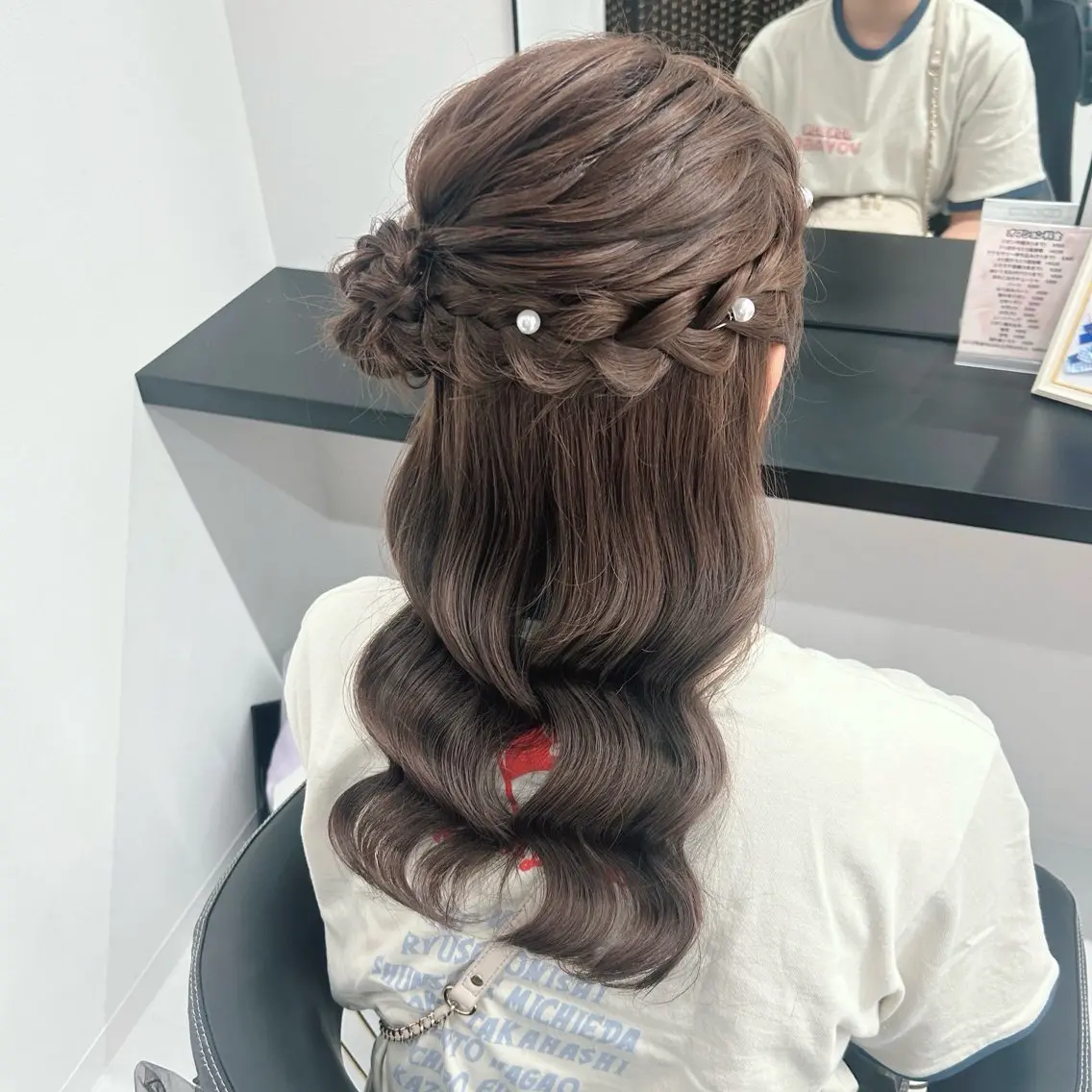 セミロング ヘアアレンジ MILD by17 🤍ゆめか🤍のヘアスタイル
