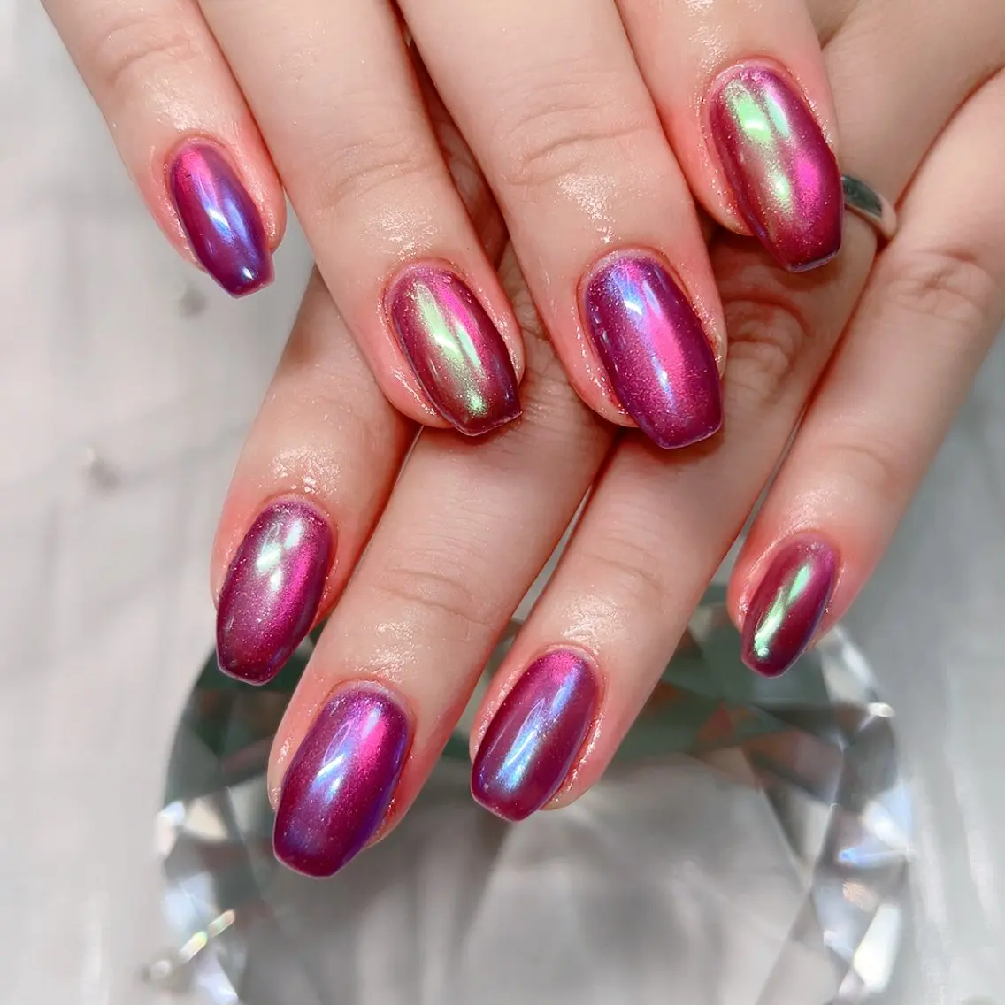 ネイル フレンチネイル ゴールド グラデーション Cute Tips nailのネイルデザイン