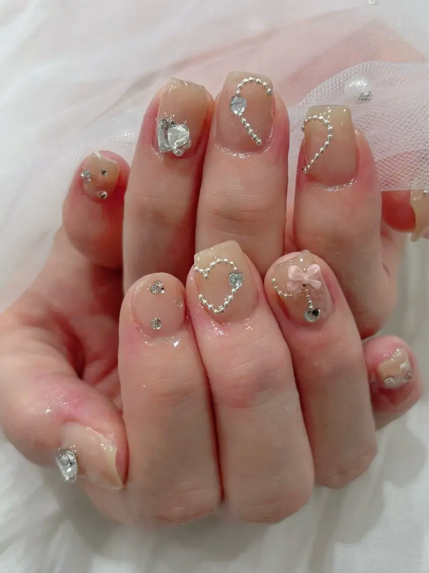 ネイル ハンドネイル ♡Zir nail ゆい 🧸♡のネイルデザイン