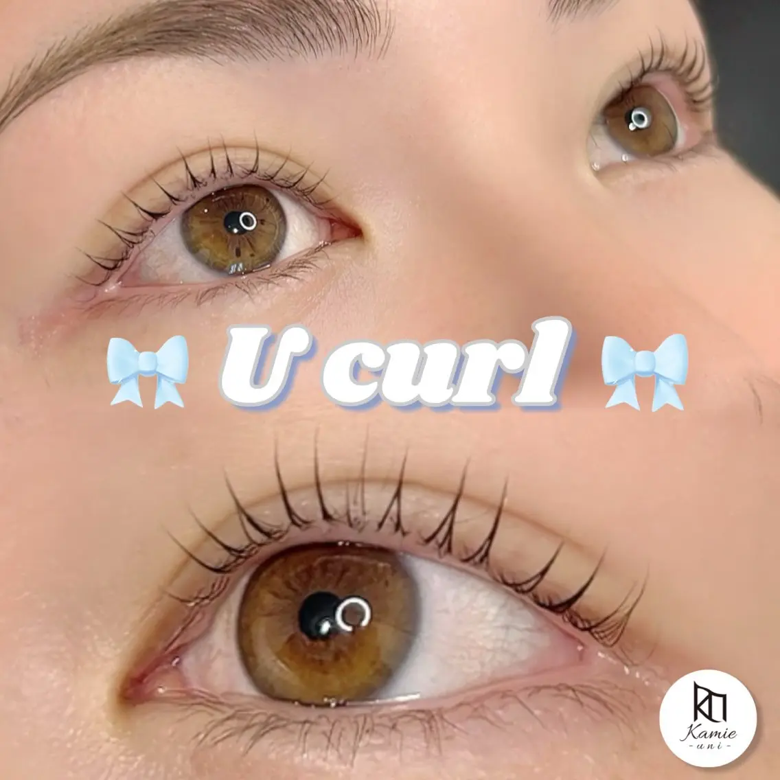 マツエク・マツパ 一重×まつ毛パーマ マツパ Kamie-uni- 森蔭の眉毛・アイブロウイメージ