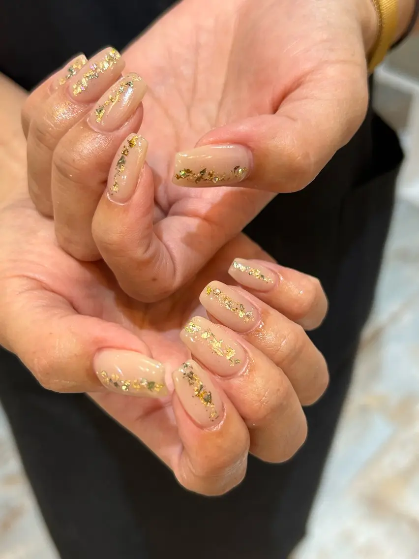 ネイル オフィスネイル シンプルネイル ハンドネイル Lily nailのネイルデザイン