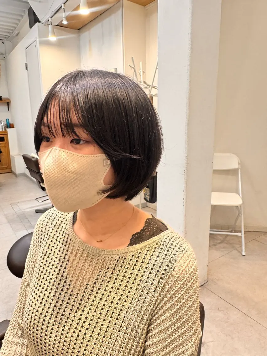 ショート ショートボブ ボブ ショートヘア カット ヘッドスパ 似合う髪型見つけます AYAKAのヘアスタイル
