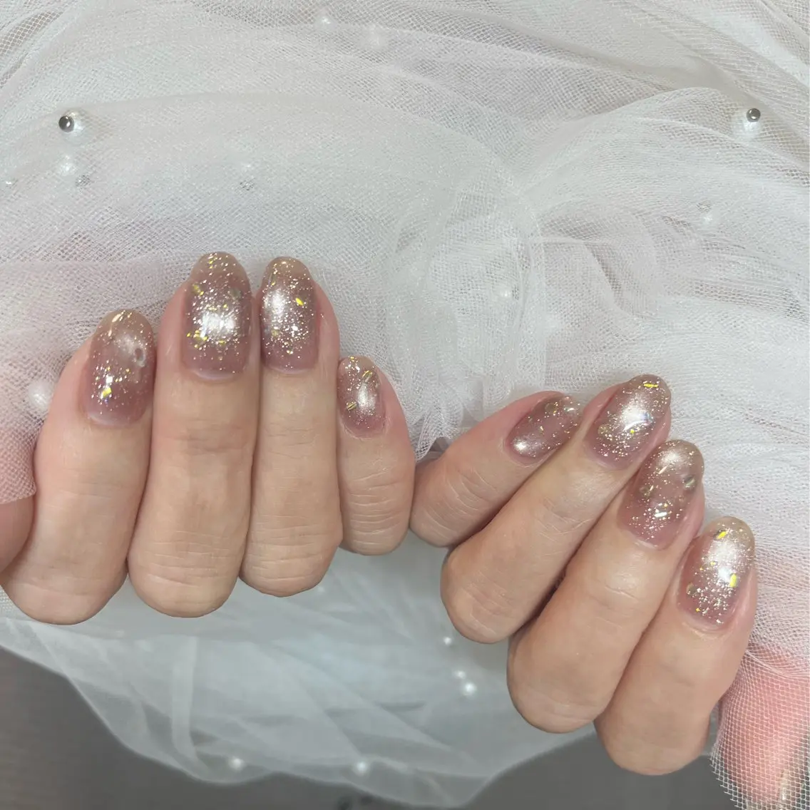 ネイル 斧田 莉穂のネイルデザイン