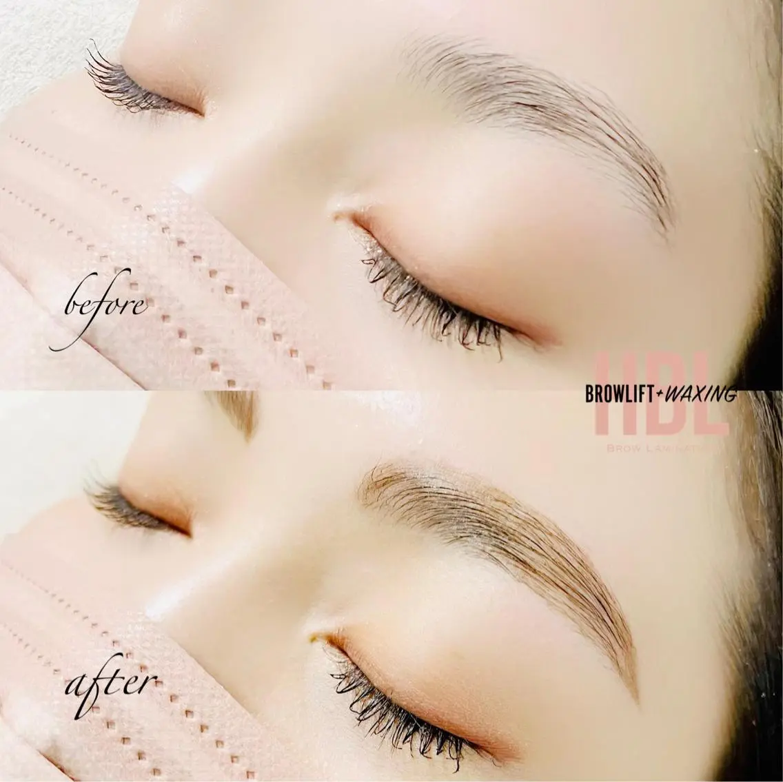アイブロウ 眉カラー ハリウッドブロウリフト 眉毛ワックス脱毛 ワックス脱毛 その他(アイブロウ) eyelash presh yukaのマツエク・マツパデザイン