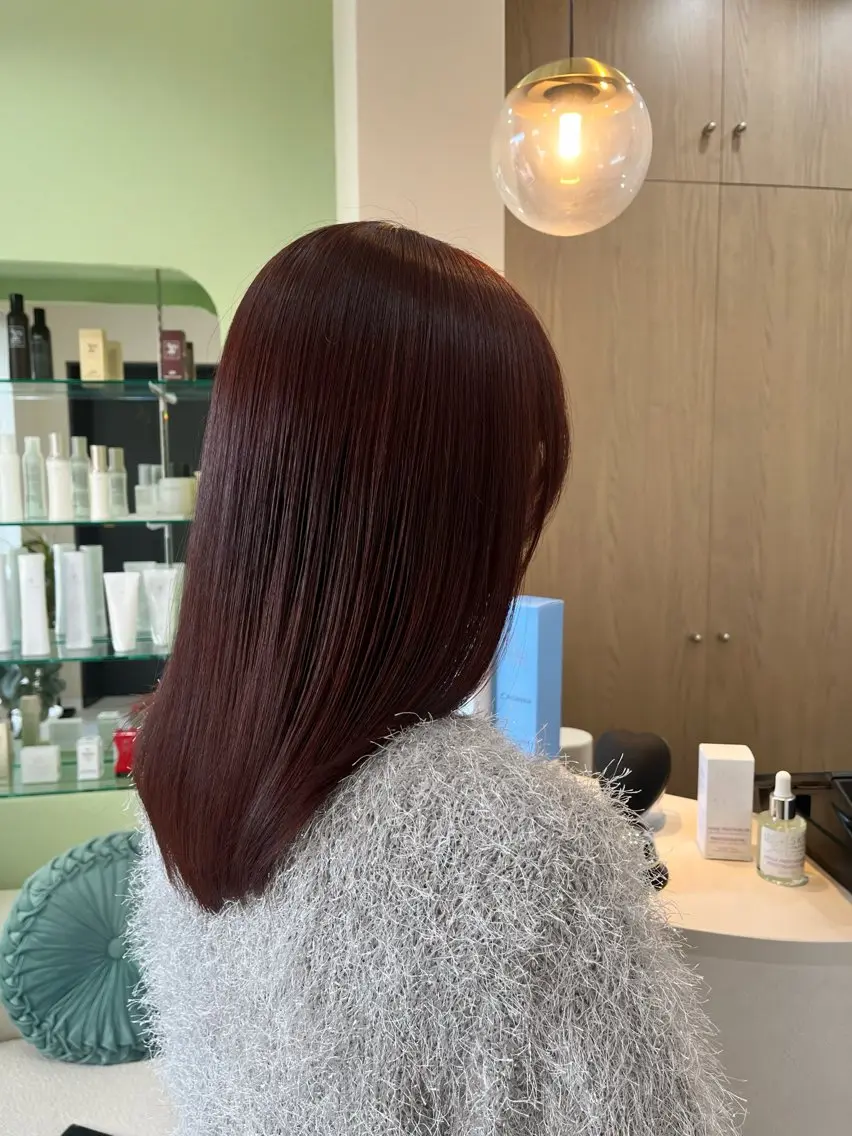 🎀美髪ヘアカラー🎀(ワンカラー)+クイックトリートメント付き✨の写真