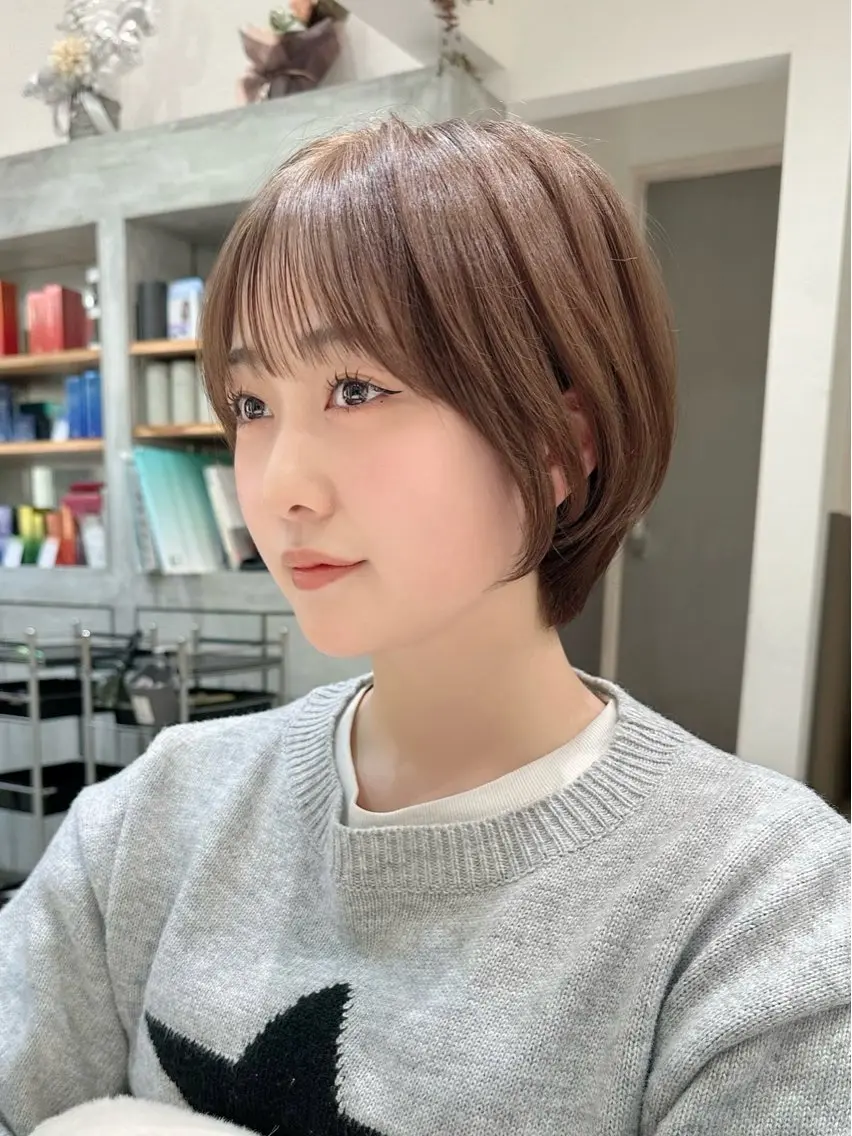 ショート カット ヘアカラー トリートメント 【店長】Lond山本 大輔のヘアスタイル