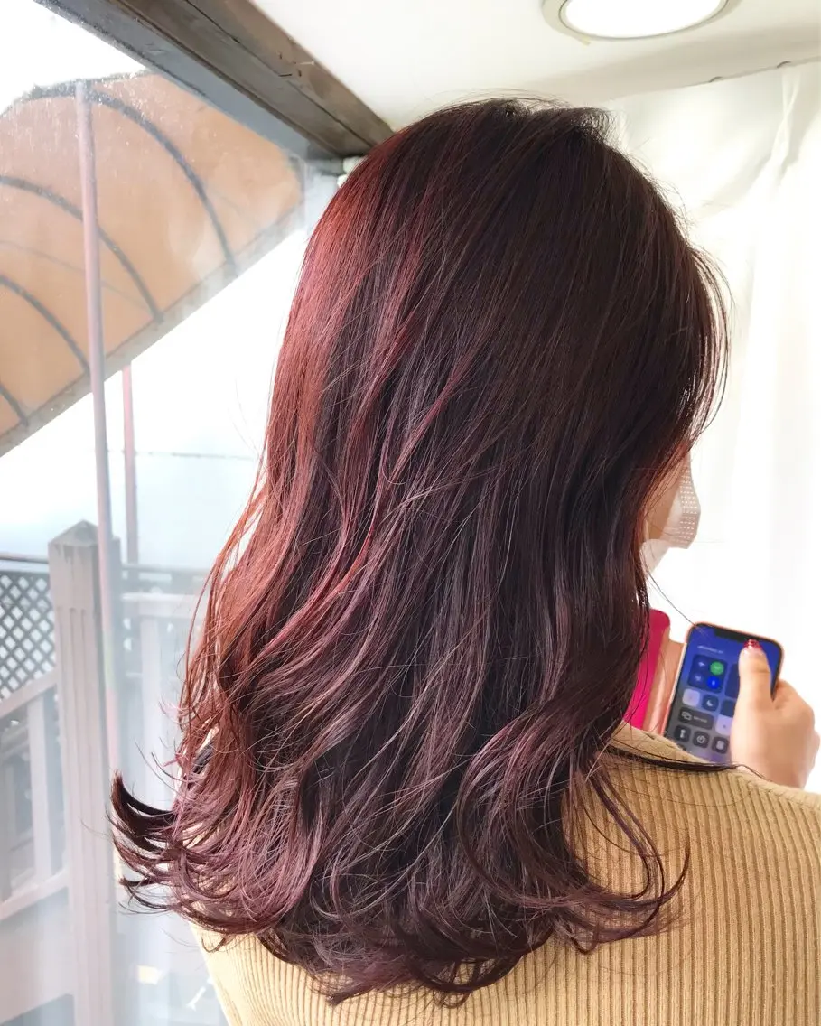 セミロング 山本 孝行のヘアスタイル