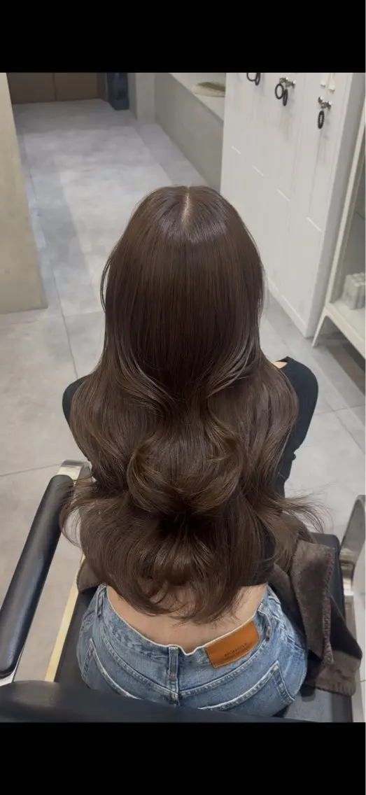 カラー ヘアカラー Aya/大阪梅田 /艶カラーのヘアスタイル