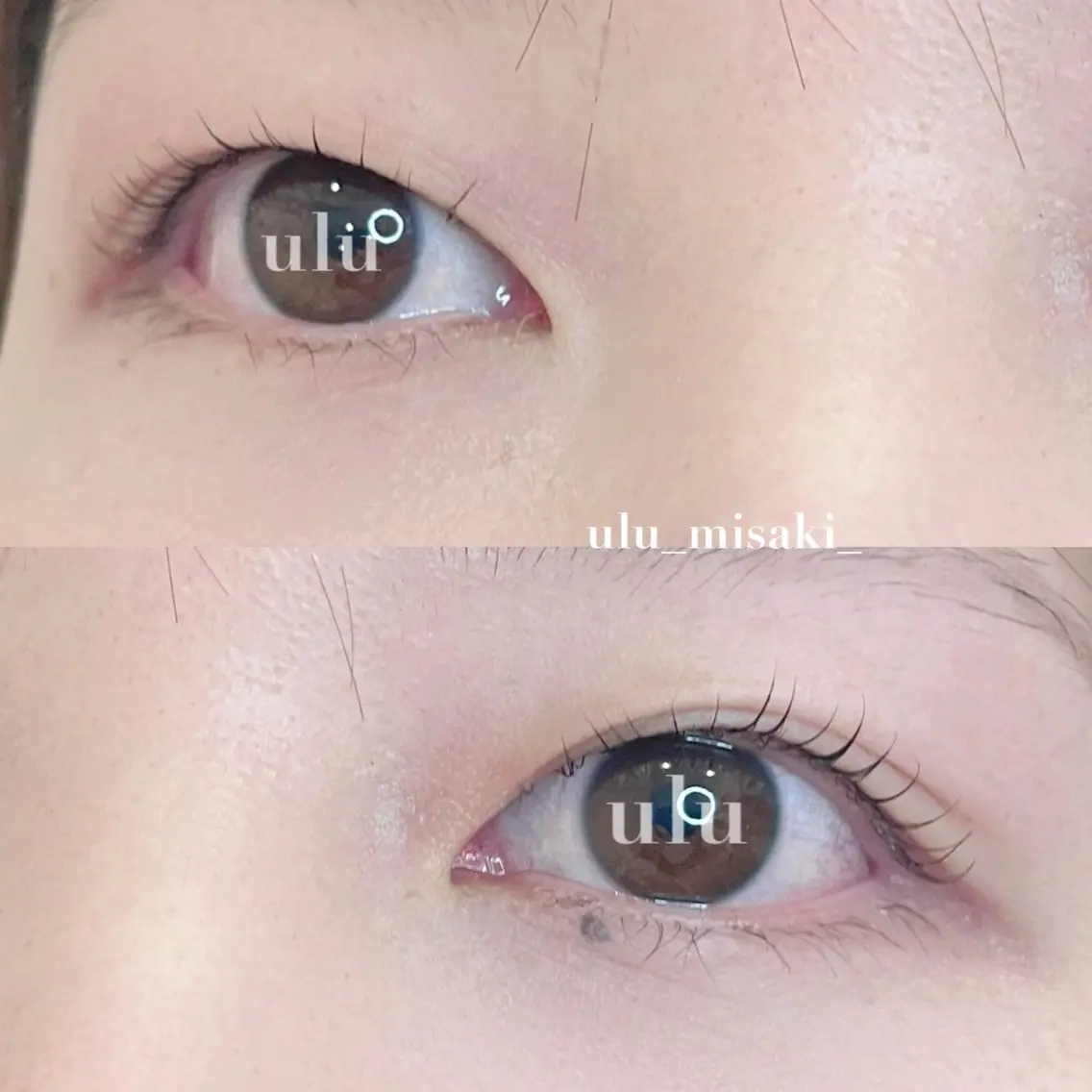 マツエク・マツパ 一重×まつ毛パーマ ulu MISAKI /ﾊﾟﾘ/ﾏﾂｴｸのマツエク・マツパデザイン