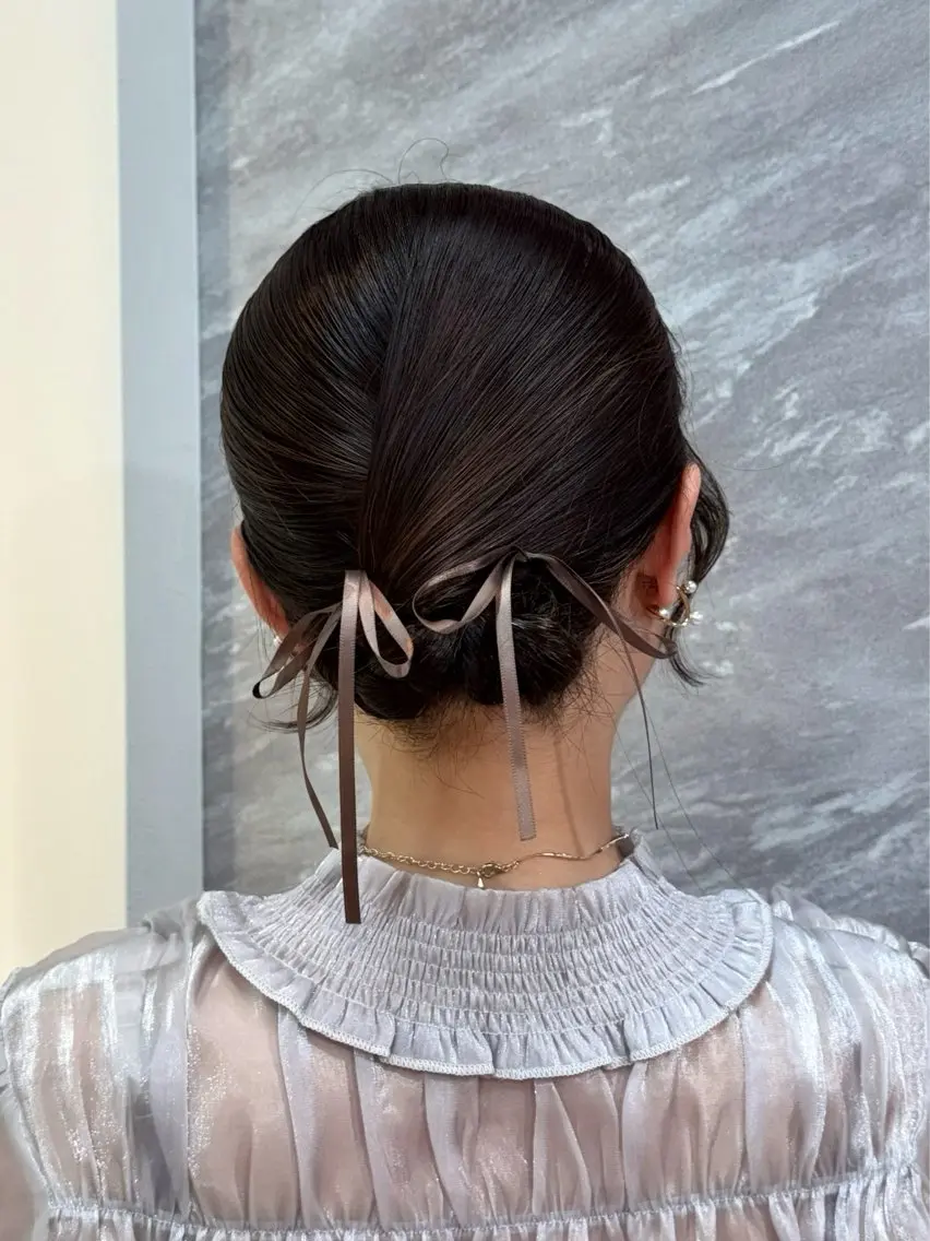 ヘアアレンジ ヘアセット 韓国ヘア‎🪽 あんじぇ‎🤍池袋のヘアスタイル