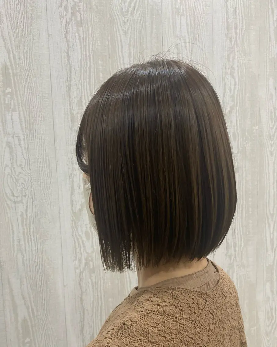 ショート カット ヘアカラー トリートメント TELA HAIR 岩槻 高梨のヘアスタイル