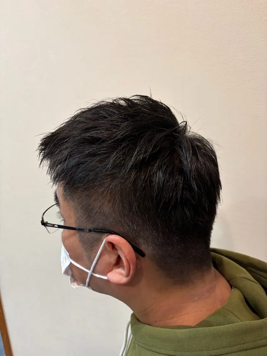 ショート メンズ 小久保 陵冶のヘアスタイル
