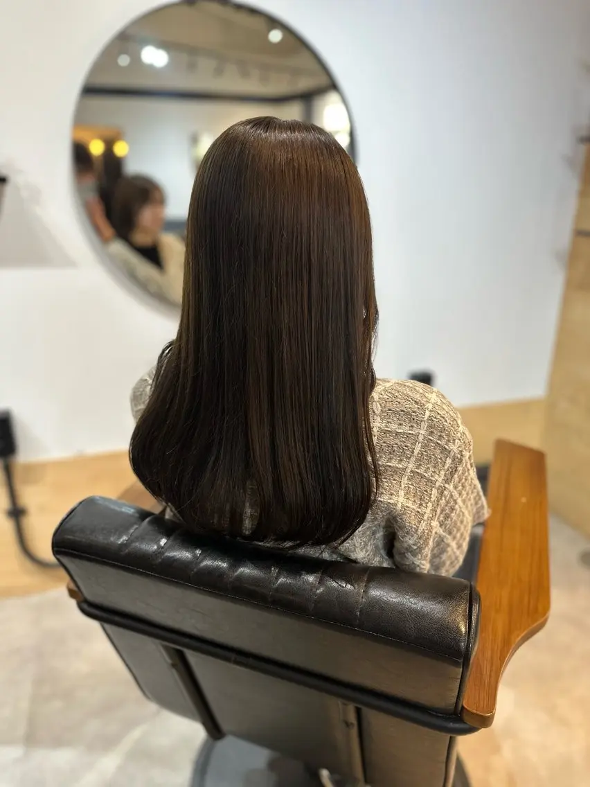 ✨ブリーチ無しのWカラー✨ケアーブリーチ+オーガニックカラー+7種のトリートメントの写真