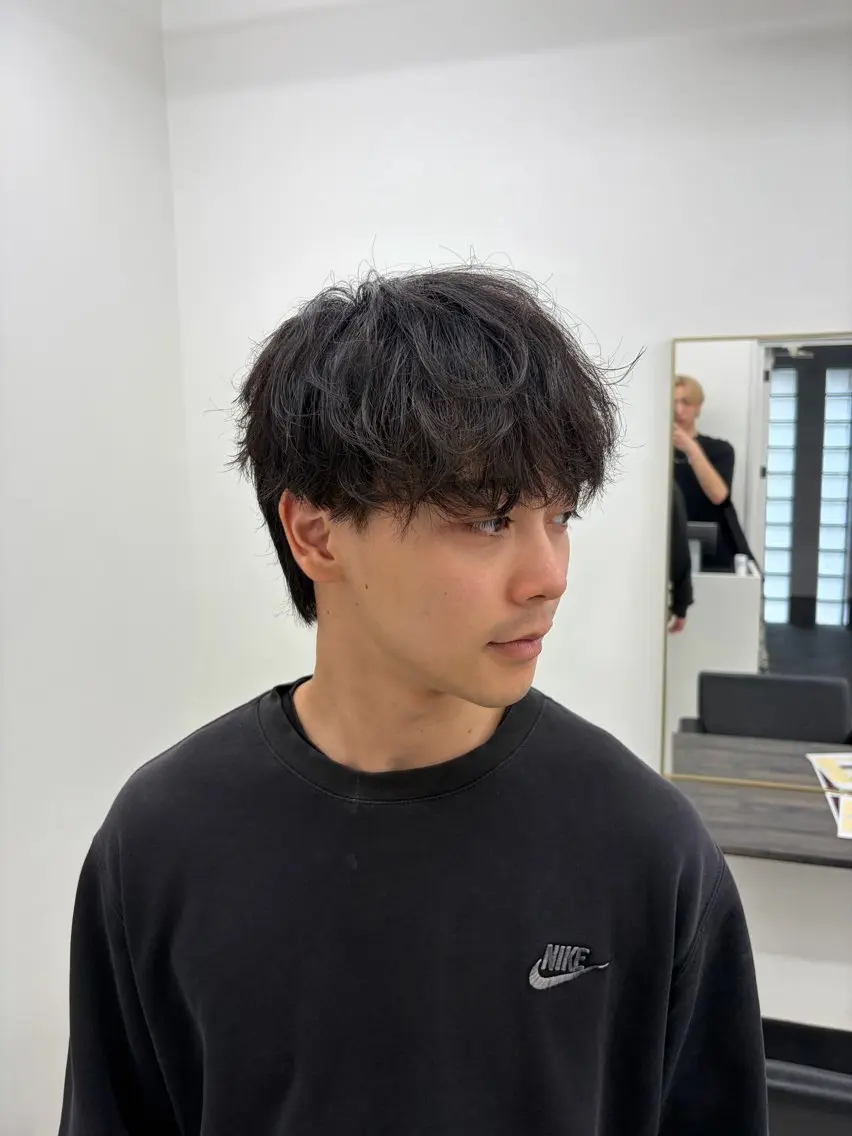 ショート パーマ カット パーマ トリートメント 垢抜けのあっきー/ 本厚木徒歩1分のヘアスタイル