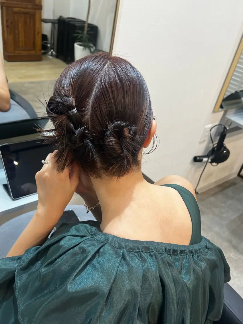 【恵比寿店限定🌼早朝ヘアセット✨】の写真