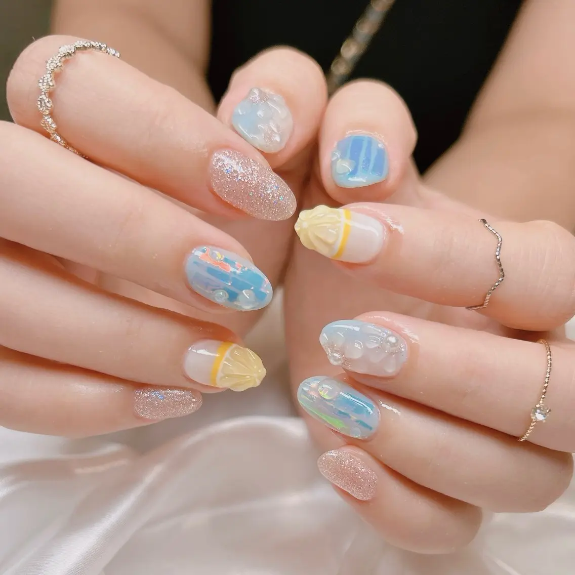 ネイル ハンドネイル junna 金山.東別院.上前津のネイルデザイン