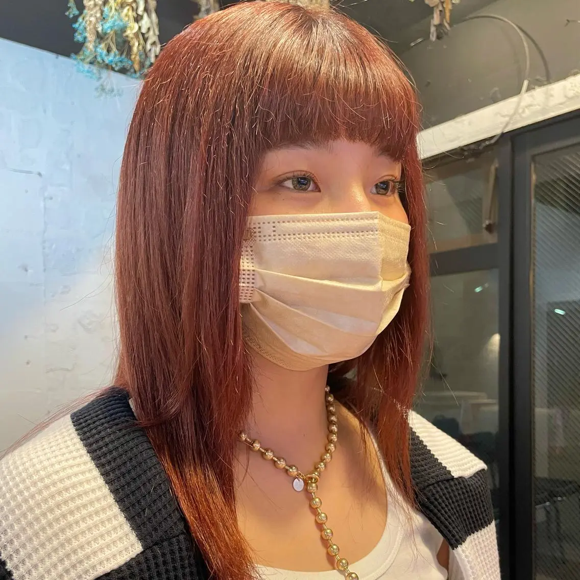 ミディアム カラー ヘアアレンジ 🎀レイヤー 透明感 カラーyuuri🎀のヘアスタイル