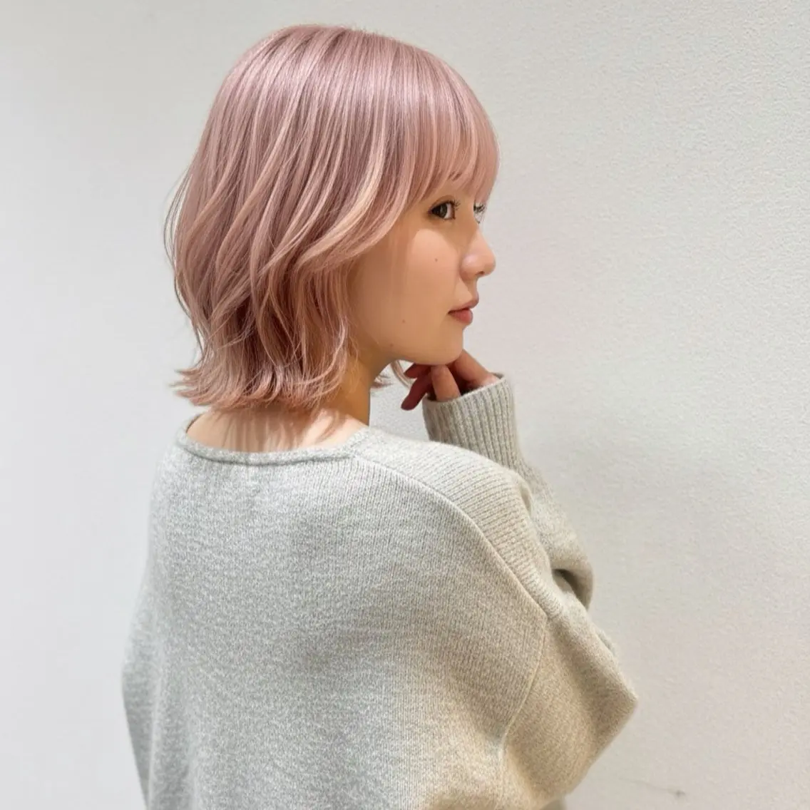 ショート カラー ピンクカラー ホワイトピンク カット ヘアカラー トリートメント 北九州美容室 🕊️わかな✂︎のヘアスタイル