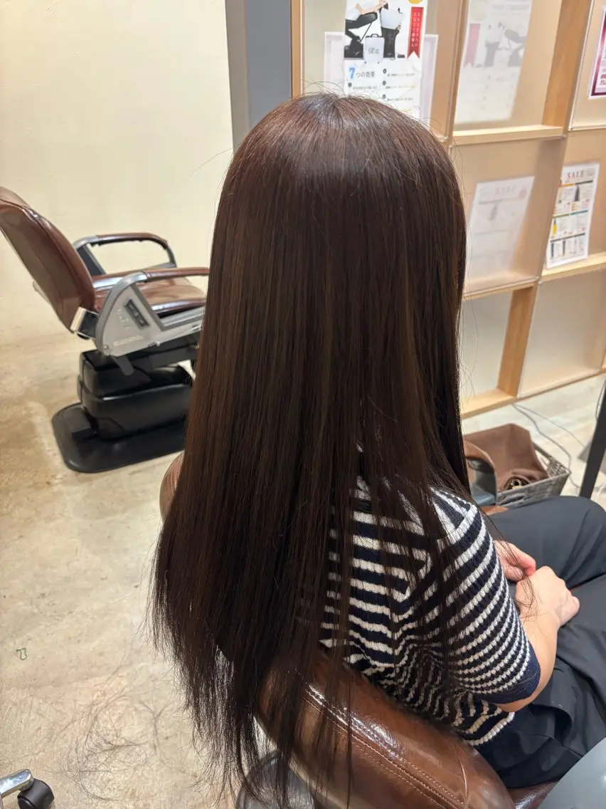 ロング レイヤーカット 相馬 静香のヘアスタイル