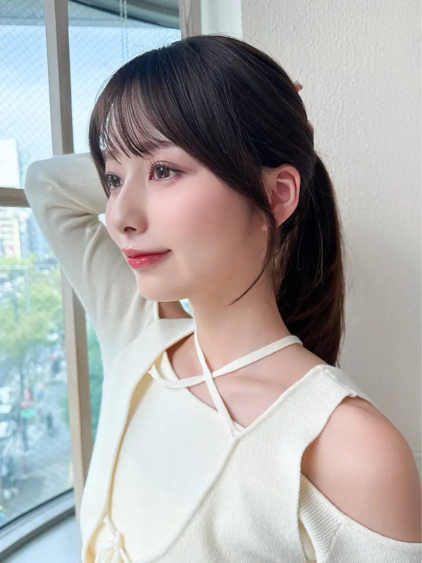 ミディアム 新宿/ 田口雄大のヘアスタイル
