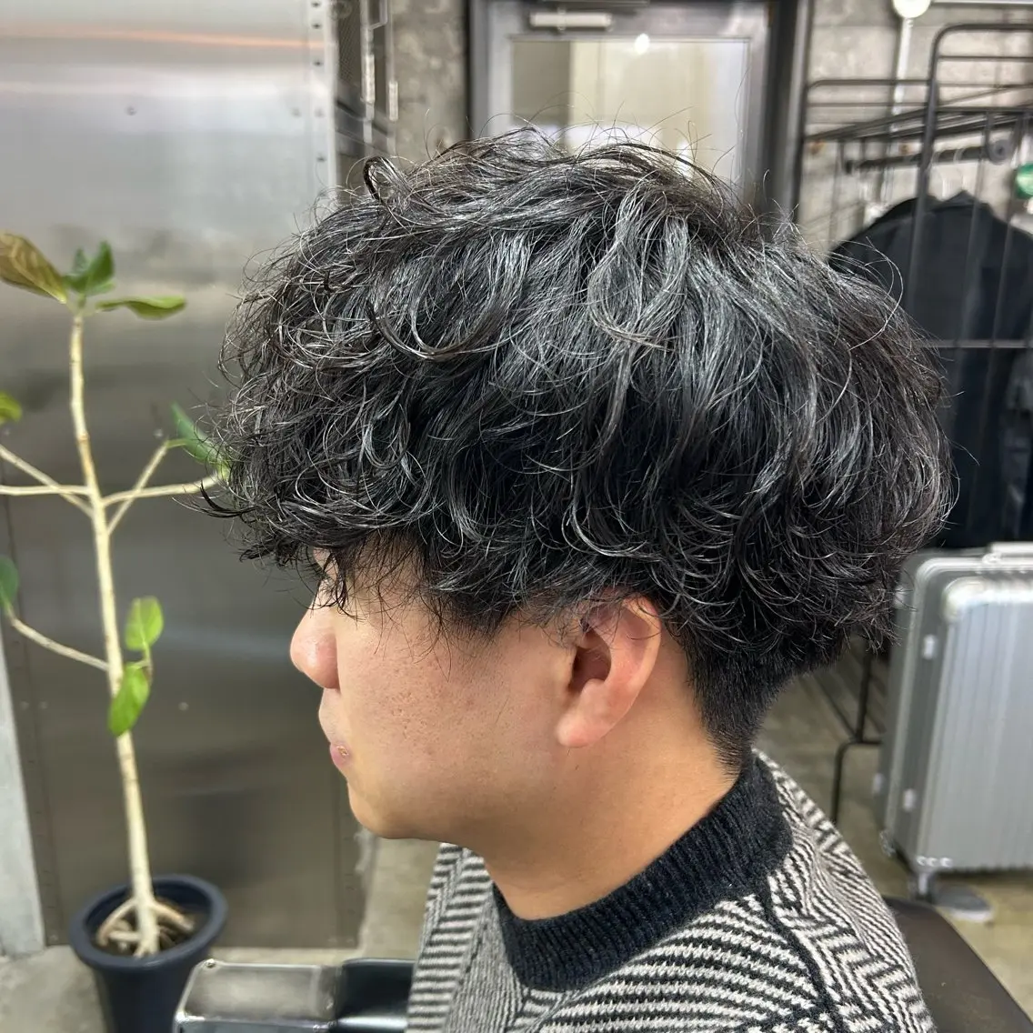 ショート カット パーマ トリートメント メンズパーマ特化 ⭐KAZU⭐名駅のヘアスタイル