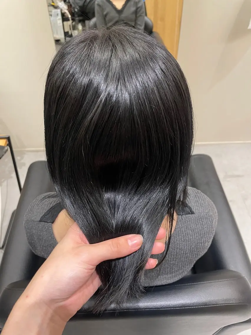 ミディアム ヘアカラー JURI /HUIのヘアスタイル