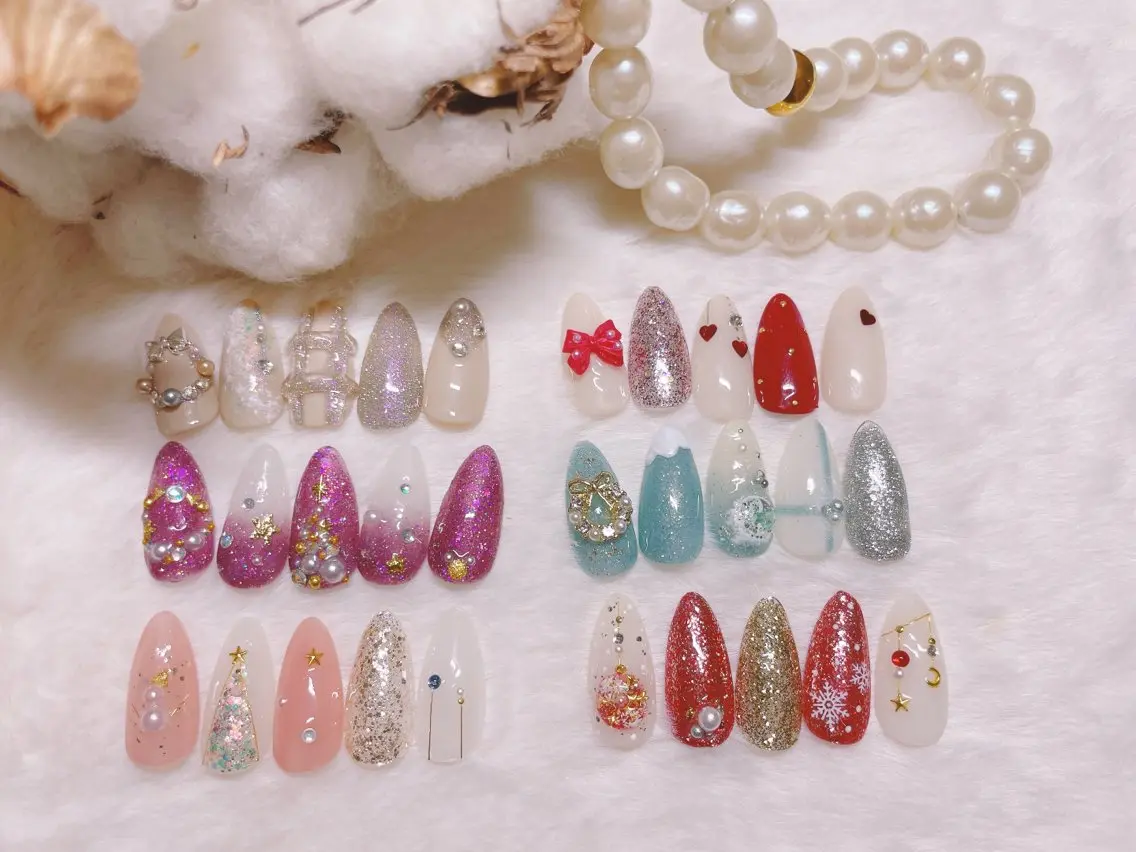 ネイル 冬ネイル クリスマス 💫ゆか_ Nailartistのネイルデザイン
