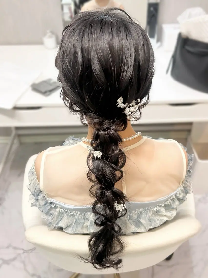 ロング 💎名古屋ヘアセット 早朝OK/ヘアメイクのその他イメージ