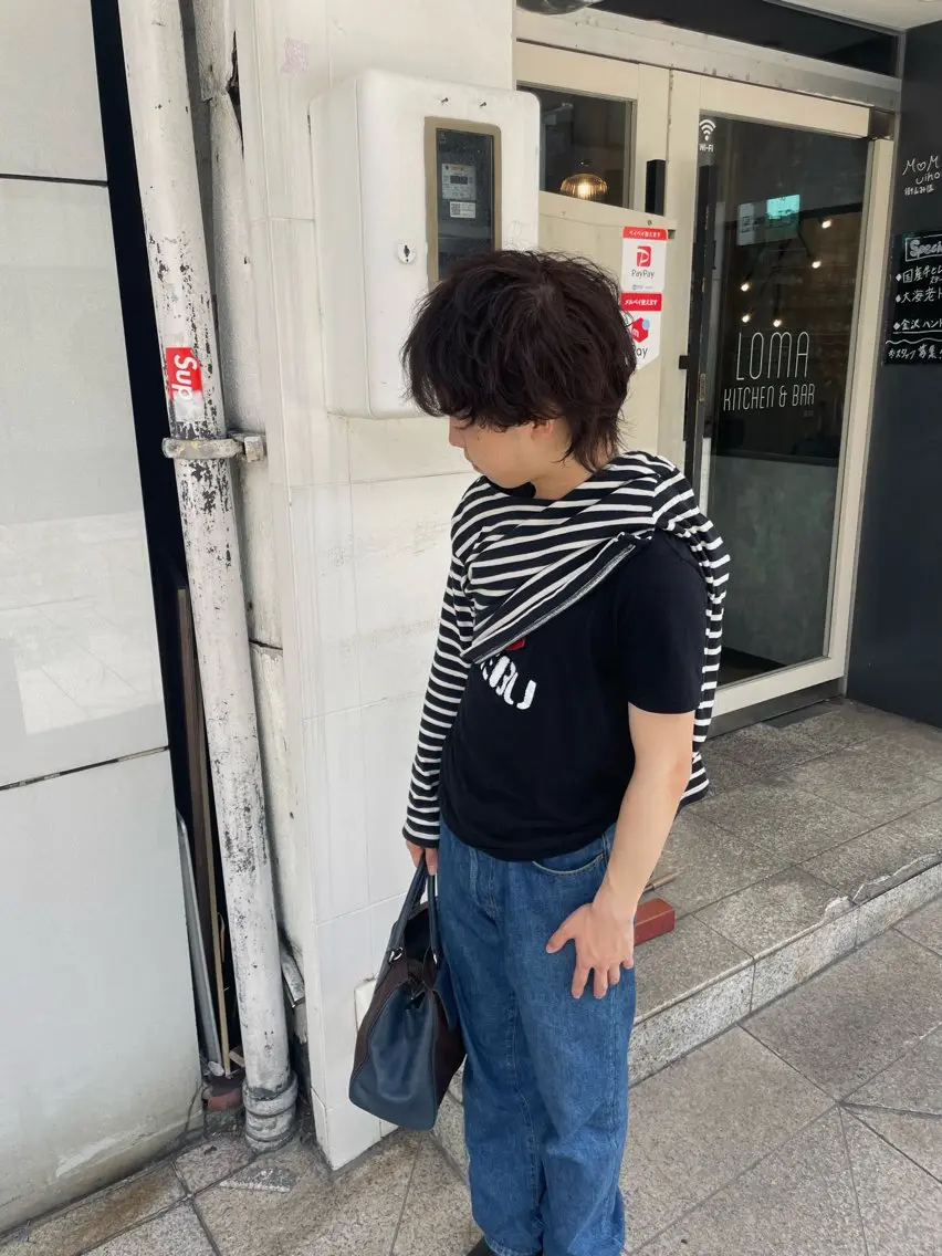 メンズ カット ヘアカラー 木村 拓美のヘアスタイル