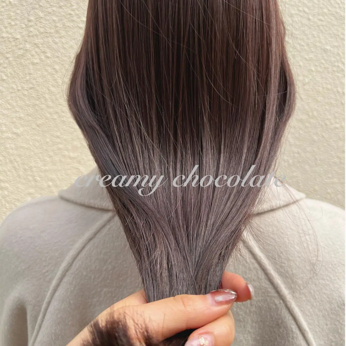 ミディアム カラー ブリーチ ブリーチなしカラー カット ヘアカラー しま ななこのヘアスタイル