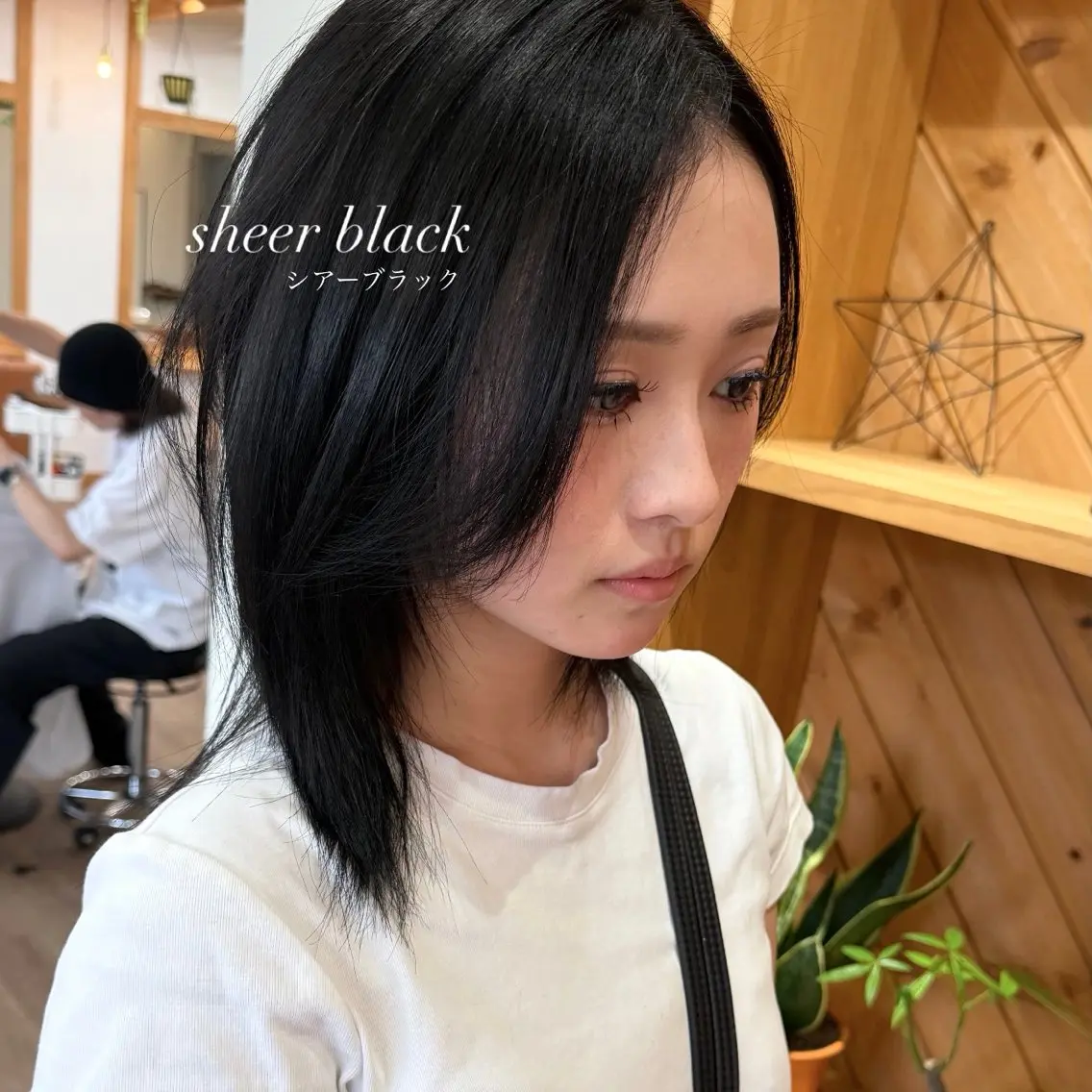 カラー 透明感カラー ヘアカラー トリートメント 塩本 琴音のヘアスタイル