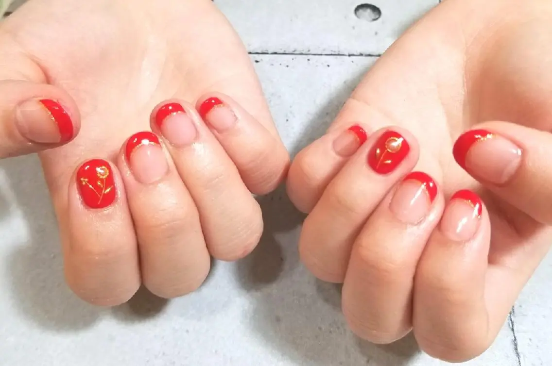 ネイル シンプルネイル nijiiro🌈 サトウのネイルデザイン