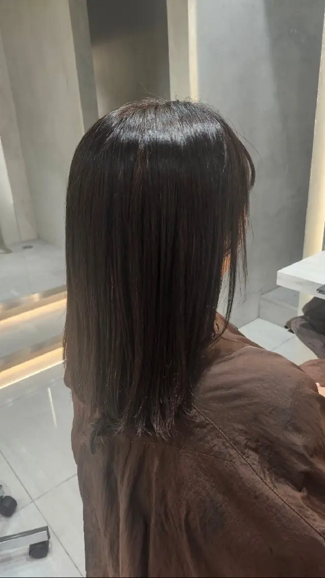 ミディアム トリートメント 👩カットモデル募集 HIRANOのヘアスタイル