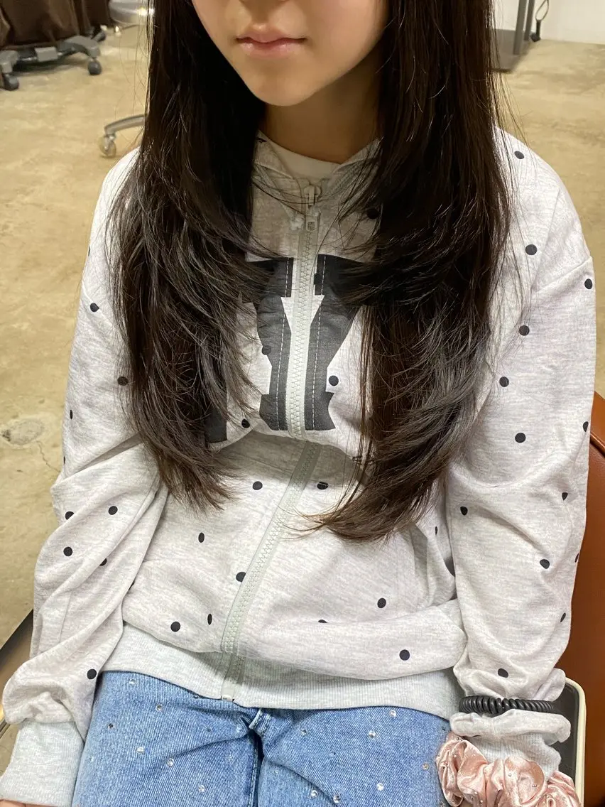 ロング レイヤーカット 吉浦 知宏のヘアスタイル
