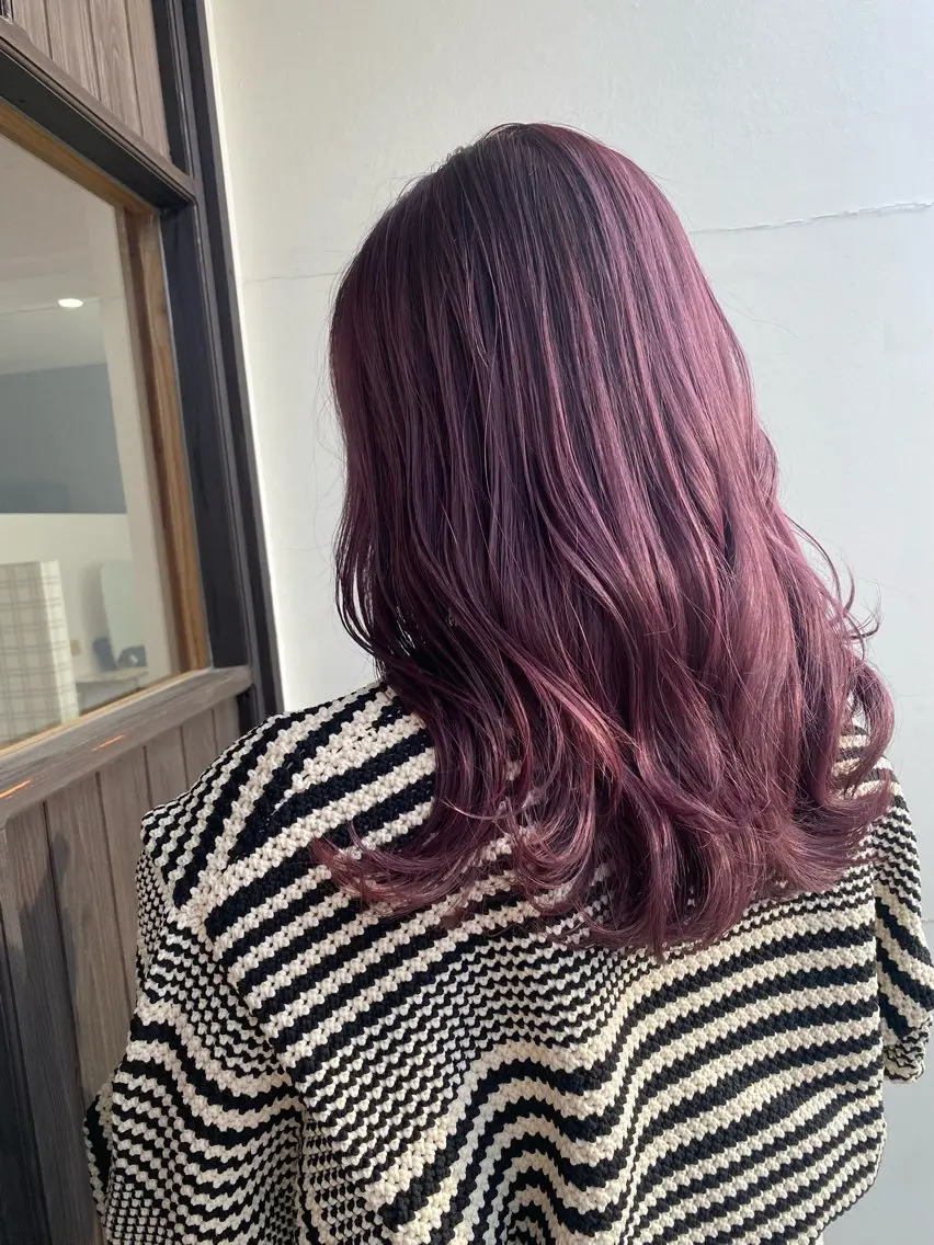 セミロング カラー ◤ Jammin.◢ Mizuho.のヘアスタイル