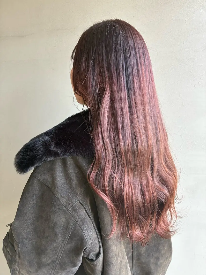 カラー ヘアカラー カラーモデル Takahataのヘアスタイル