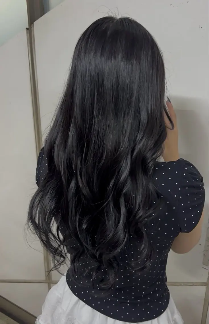 カラー 織江 叶夢のヘアスタイル