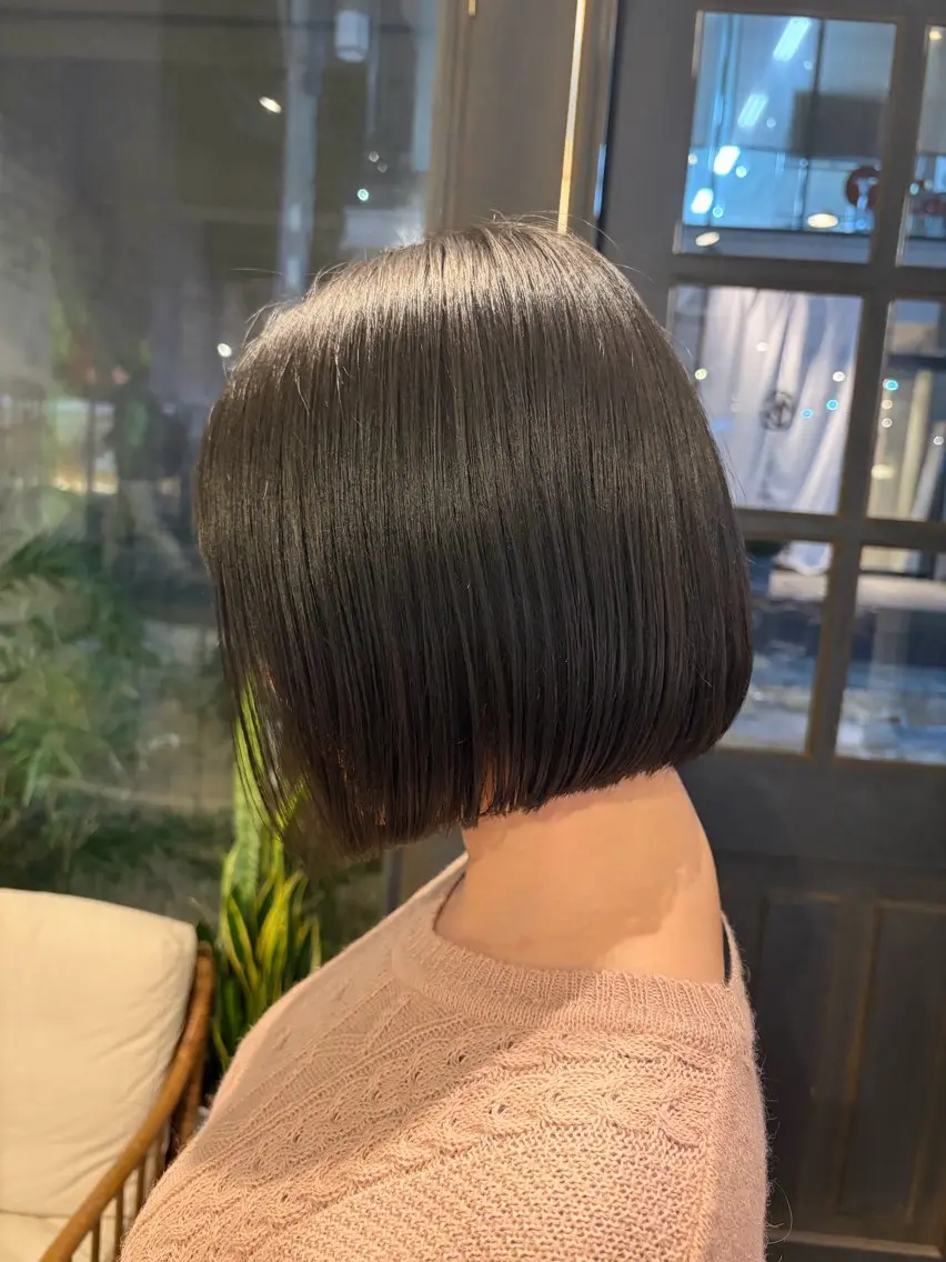 ショート ボブ 杉崎 朝佳のヘアスタイル