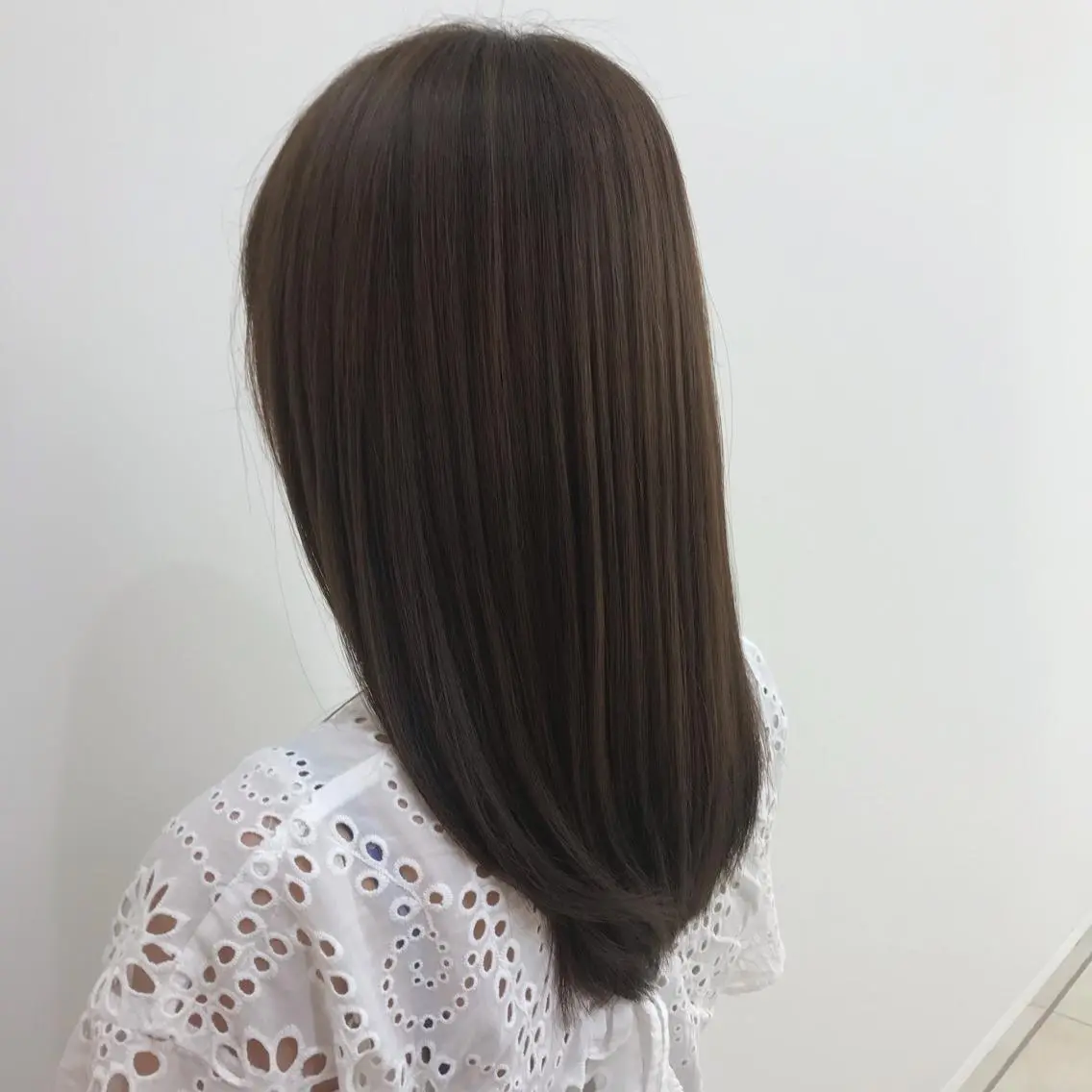 セミロング カラー ヘアアレンジ トリートメント 🥀似合わせ🥀 柔らかカラー・タイトのヘアスタイル