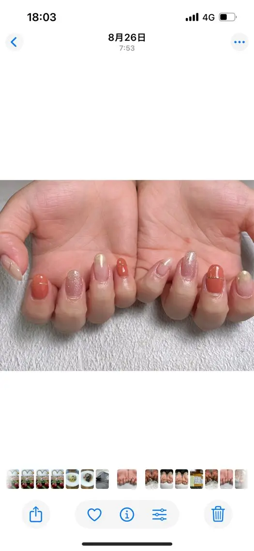 ネイル アートネイル ニュアンスネイル Msis  南口店 yukaのネイルデザイン