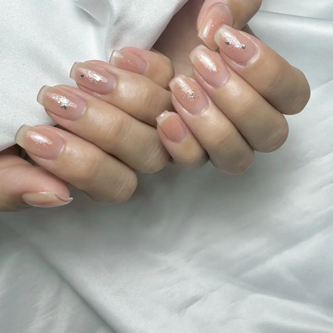 ネイル フットネイル ジェルネイル ニュアンスネイル ワンカラーネイル ワンホンネイル ハンドネイル Kanna Yuki カンナユキのネイルデザイン
