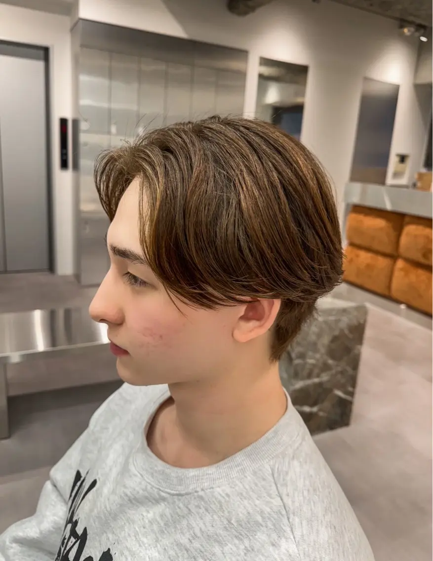 パーマ メンズ メンズ特化ニュアンス パーマ RYOのヘアスタイル