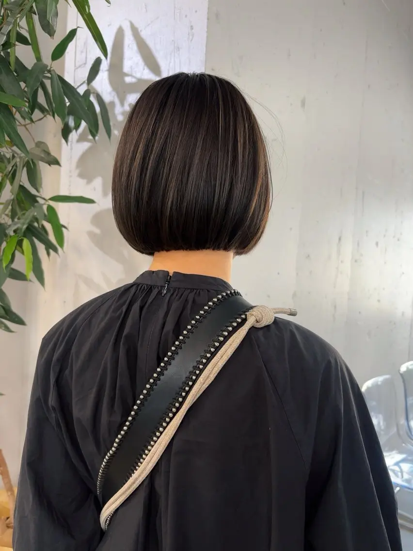 【行きつけの美容師をお探しの方へ】悩み改善ボブ+髪質改善ストレート(縮毛矯正)🍃中々思い通りのボブにならない方は是非の写真