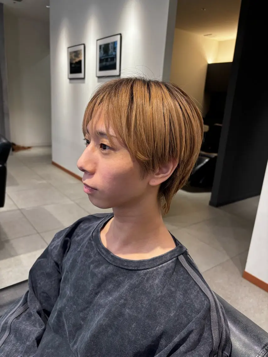 メンズ カット KAREN（ému） 伏見/カットモデルのヘアスタイル