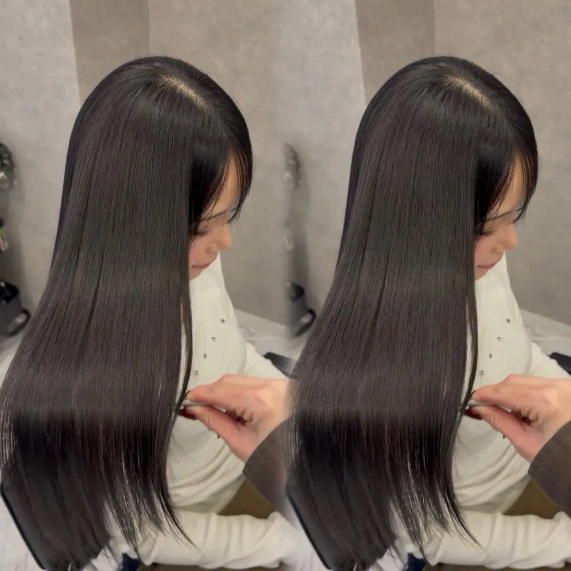 ロング カラー ヘアカラー トリートメント 福岡美髪矯正/ KAEDEのヘアスタイル