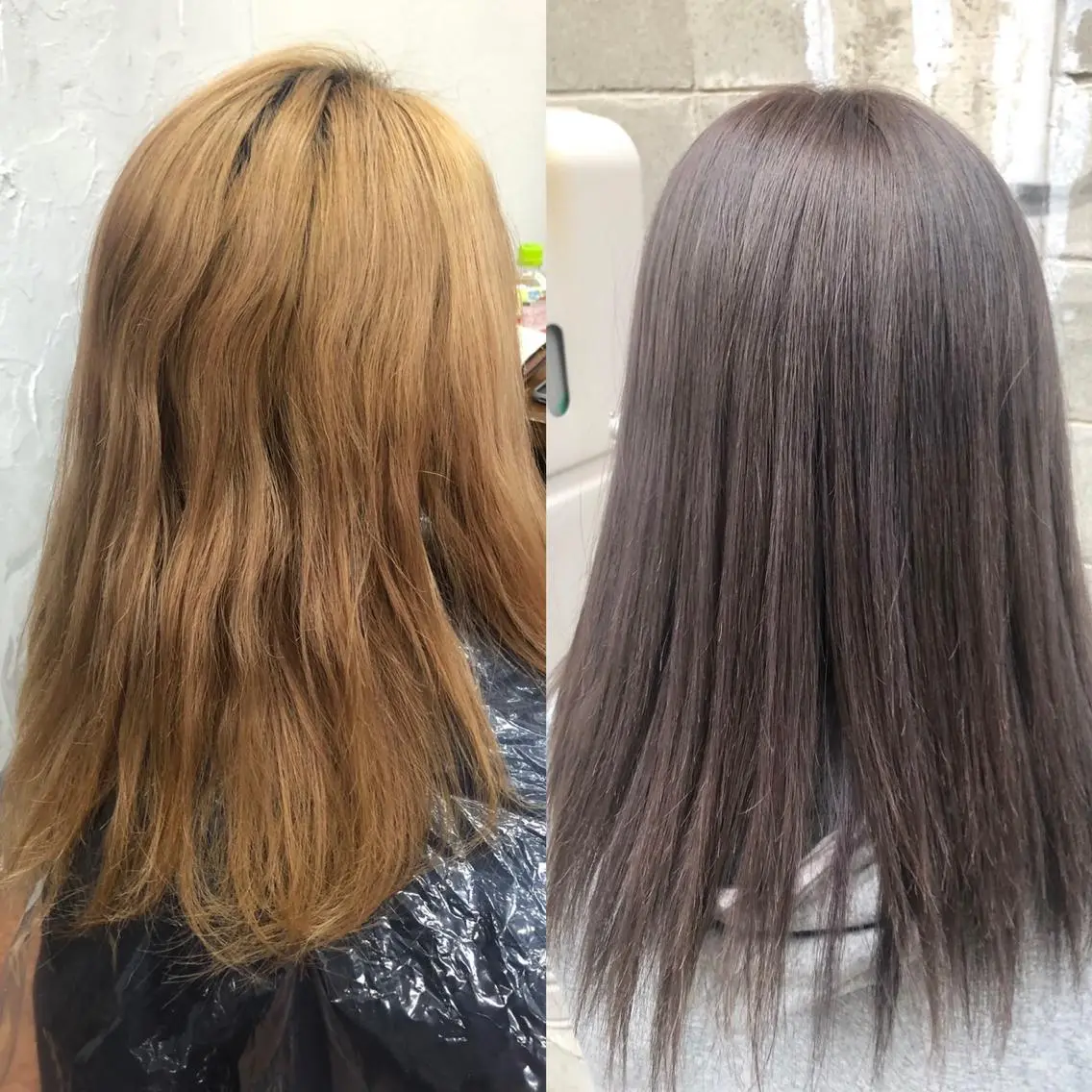 カラー ライブトレア YOSHIKIのヘアスタイル