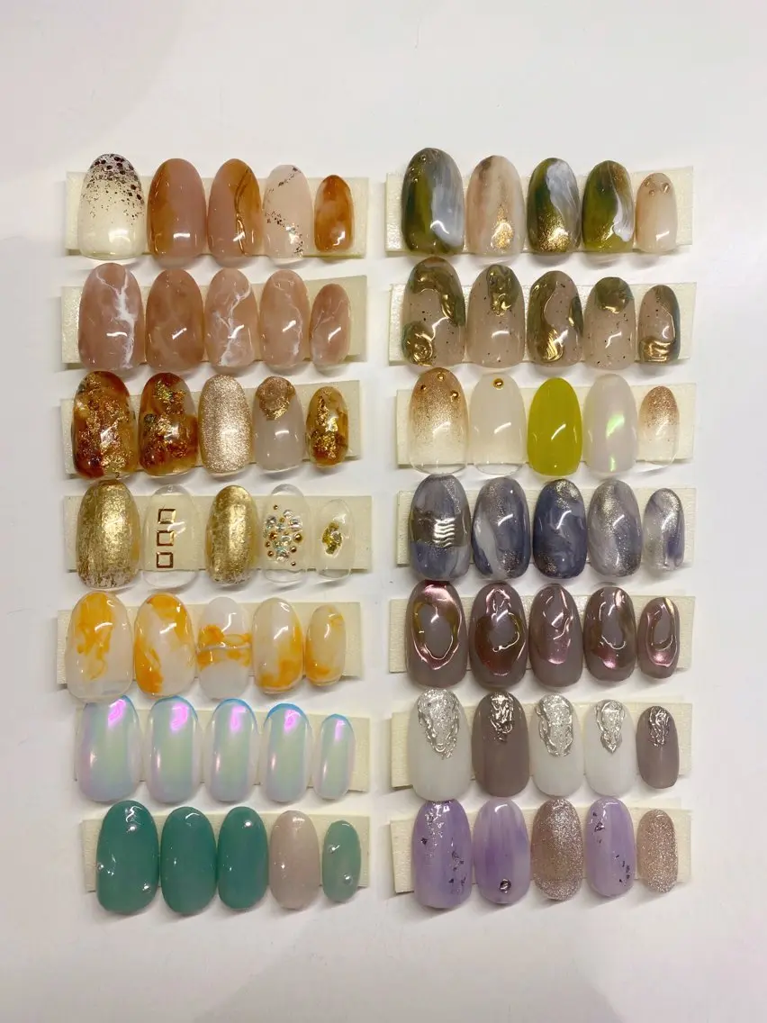ネイル アートネイル 持ち込み ニュアンスネイル nail今村 澪奈のネイルデザイン