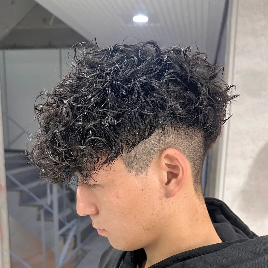 パーマ メンズ 🔥フェザーパーマ 特化🔥勇斗のヘアスタイル
