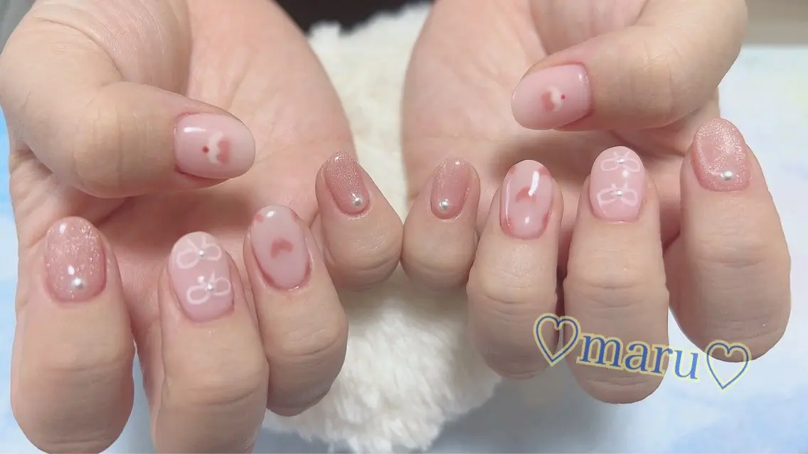 ネイル ハンドネイル フットネイル まるみ♡7/1〜値上 げ致します(>_<)のその他イメージ